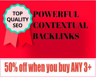 10,000 POWERFUL Contextual SEO backlinks