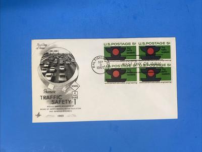 1965 FIRST DAY COVER - 5c - PROMOTE TRAFFIC SAFETY