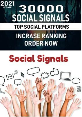 30000  Social Signals Backlinks / Bookmarks mixed seo