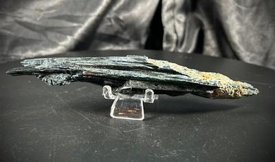 6" Rare Vivianite Specimen With Acrylic Stand 2.6oz