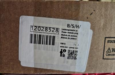 Bosch Dishwasher Control Board 12028528  OEM
