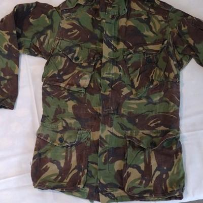 British Old Style DPM Camouflage Jacket Militaria