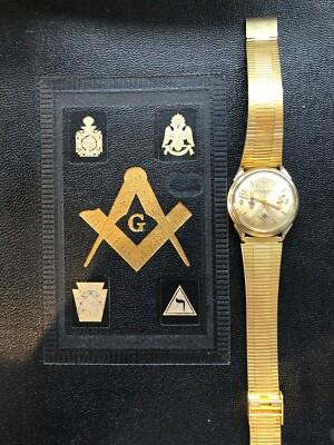 Bulova Freemason Watch