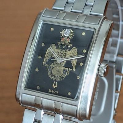 Dead Stock Item Bulova Freemason - 11