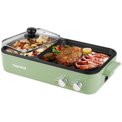 Electric Hot Pot for Shabu Shabu & BBQ