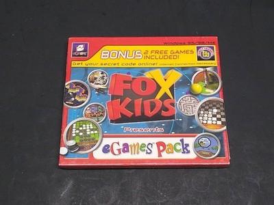 Fox Kids Presents eGames Pack (PC, 2000)