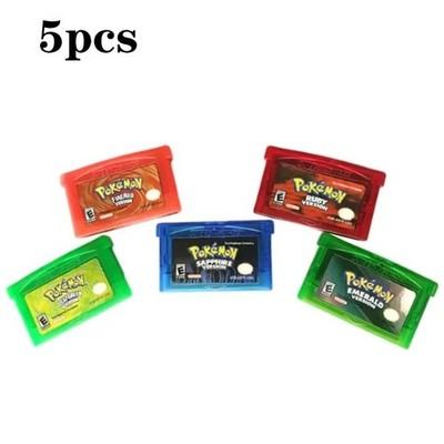 Game Card Emerald For Pokemon GBA