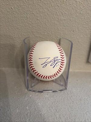 George Lombard Jr. Autographed OML Signed Baseball