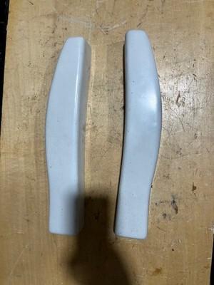 Koken Barber chair Porceliam arm rests (pair)