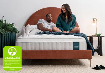 Leesa Sapira Hybrid Chill King Mattress - Firm