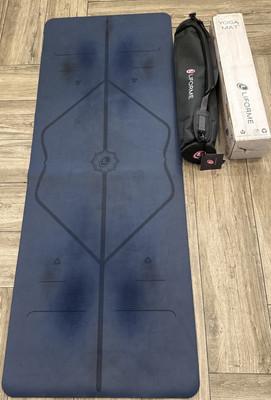 Liforme Yoga Mat & Carrying Case Dusk Blue