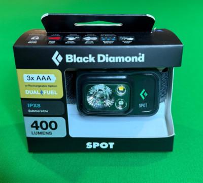 NEW Black Diamond Spot 400 Headlamp, Black