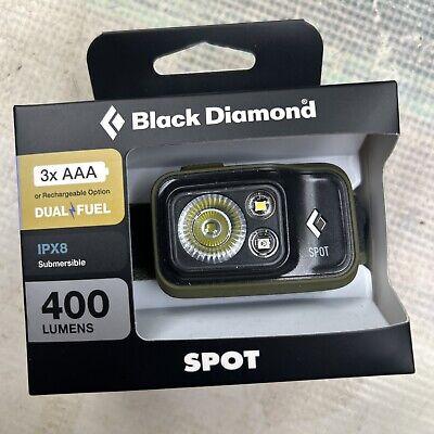 NEW Black Diamond Spot 400 Headlamp, Dark Olive