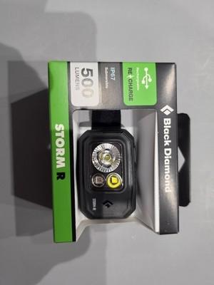 NEW BLACK DIAMOND STORM R 500 HEADLAMP COLOR BLACK