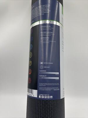 NEW - GAIAM PREMIUM STABILIZING YOGA MAT - EXTRA THICK - 6