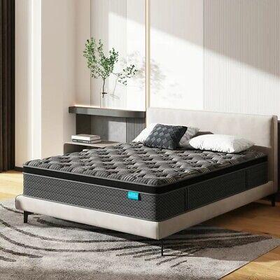 Nisien 12” hybrid memory foam pocket spring mattress