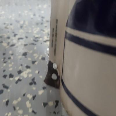 Porcelain Barber pole - 5