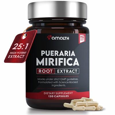 Pueraria Mirifica Extract 25:1  120 Capsules