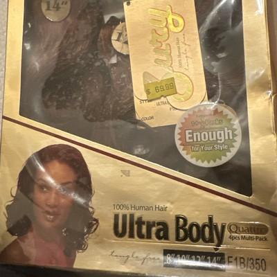 Quattro Ultra Body # F1B/350 Tangle Free Human Hair - 2