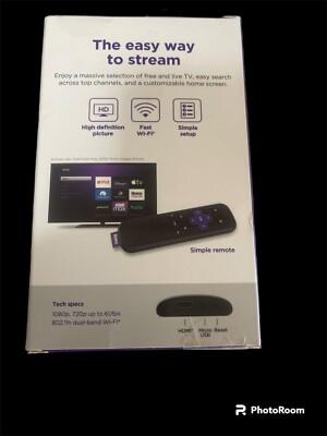 Roku Express Cable Remote - Black (3960R) - 4