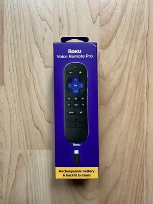 Roku Voice Remote Pro (2nd Ed.) (App Shortcuts Vary)
