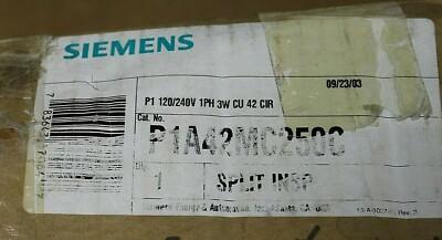 Siemens P1A42MC250C Panelboard