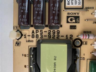 SONY KDL-55EX620 POWER SUPPLY BOARD 1-883-922-12 - 3