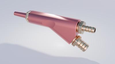 Vapor blast gun