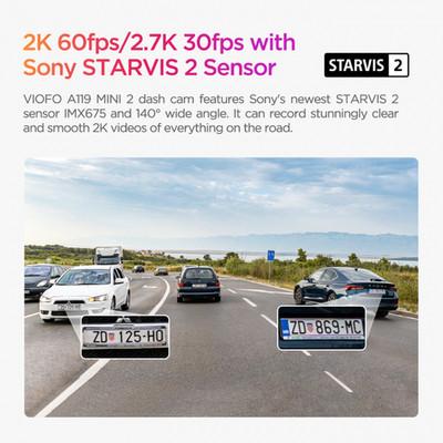 VIOFO A119 Mini 2, 2K Quad HD+ Car Dash Cam - 2