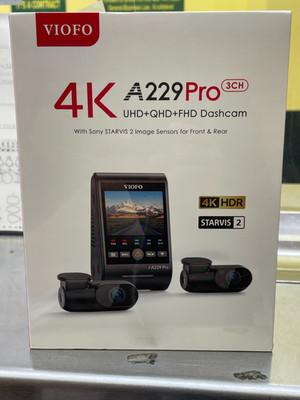 Viofo A229 Pro 4K 3CH Dash Cam + WiFi + GPS + CPL