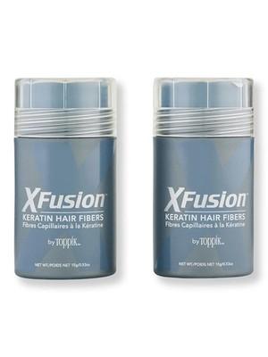 XFusion Keratin Hair Fibers .53 OZ Auburn. 2 PACK