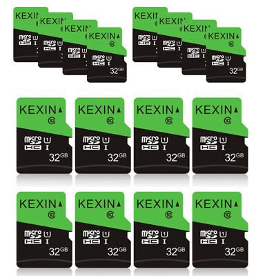 1/5/10Pack Micro SD 32GB Class 10 SDHC TF Memory Card Fast Flash For Camera LOT