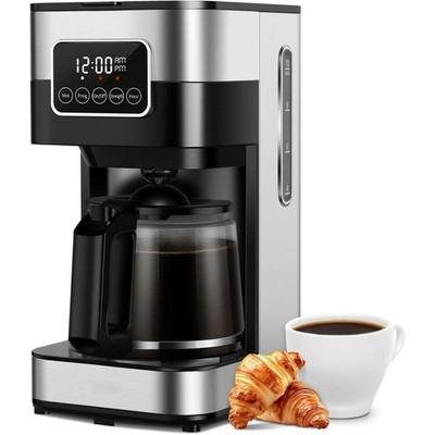 10-Cup Programmable Coffee Maker Auto Shut Off Permanent Filter Brew Drip