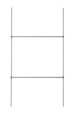 10" x 22" H-Stakes, 40 Pack - For use with corrugated plastic yard signs