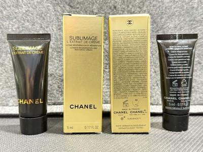 10 x Chanel Sublimage L'EXTRAIT DE CREME Ultimate Repair Cream 5ml / 0.17oz each