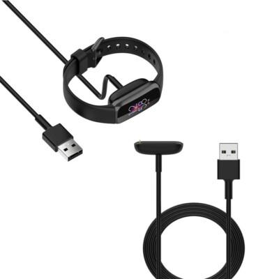 100cm USB Magnetic Fast Charging Cable Charger For Fitbit Luxe/Charge 5/Charge 6