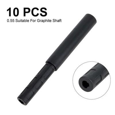 10Pcs Golf Club Shaft Extension Stick Extender for Graphite Shafts Iron Shafts
