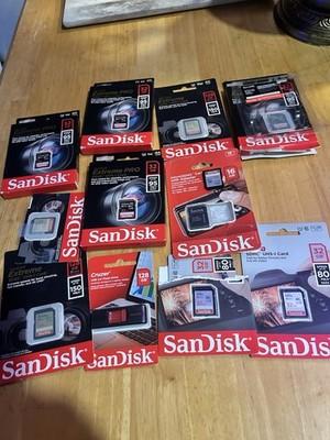 11 SanDisk Lot Extreme Pro 4K Video Quality Memory Cards