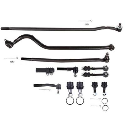 12pc Front End Kit Dodge Ram 2500 3500 Ball Joints Tie Rods Sway Bar Track Bar