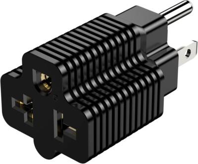 15 Amp Household AC Plug to 20 Amp T Blade Adapter AC Power Adapter Converter