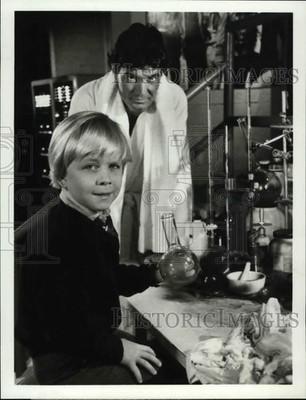 1982 Press Photo Daniel Pilon, Peter Billingsley star in Massarati and the Brain