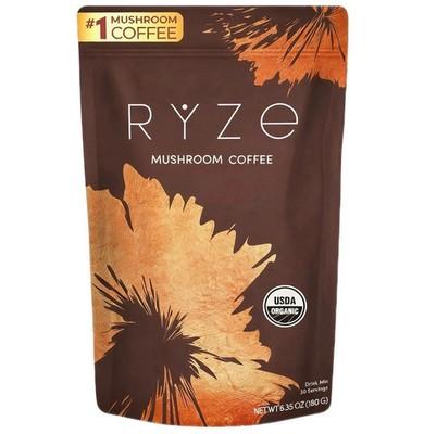 1Pack Organic Rýze Mushroom Coffee 30 Servings Instant Coffee Free Shipping New