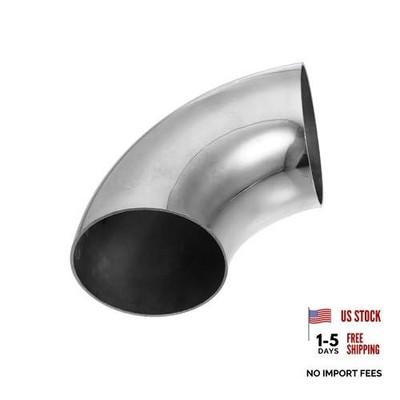 1pcs OD 3 Inch 90 Degree Mandrel Bend Elbow SS304 Stainless Steel Bend Tube