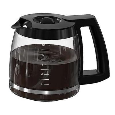 2-Cup Coffee Pot Replacement Compatible with Cuisinart Coffee Maker 1 Black