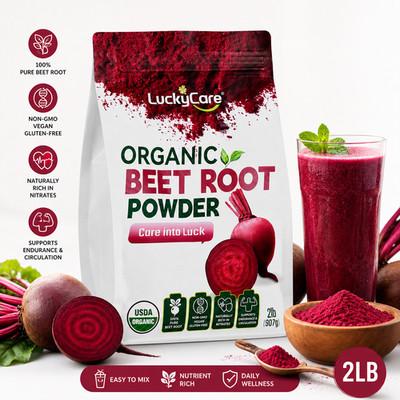 2 LB Organic Beet Root Powder Raw Non GMO Pure Beta Vulgaris Nitric Oxide Booste