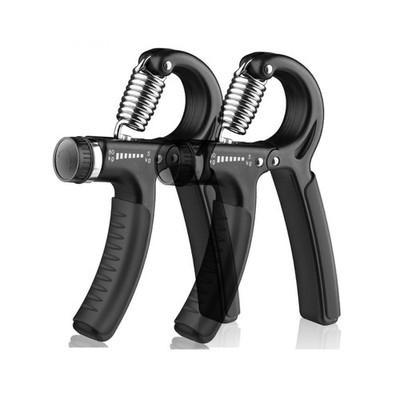 2 Pack Grip Strength Trainer, Hand Grip Exerciser Strengthener with Adjustabl...