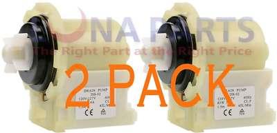(2 PACK) NEW KENMORE WHIRLPOOL Drain Pump 8540024 W10130913 W10117829