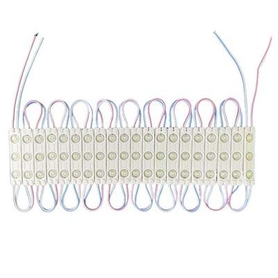 20 PCS Warm White LED Module, 12V Super Bright 2835 3 LED Module Waterproof D...