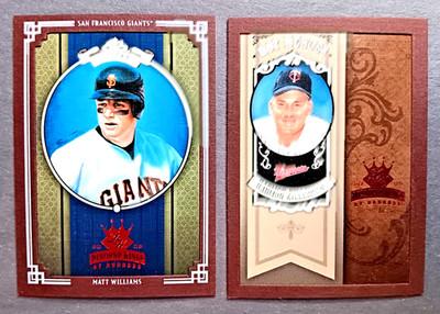 2005 Donruss Diamond Kings Framed Red 47 Card Lot See List in Description