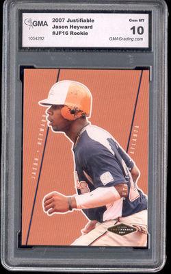 2007 Jason Heyward Justifiable Rookie Gem Mint 10 #JF16